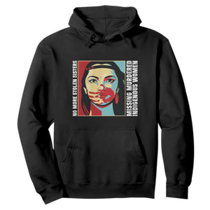MMIW Awareness Support Hoodie Voices For Stolen Sisters Native American TS12 Black Print Your Wear