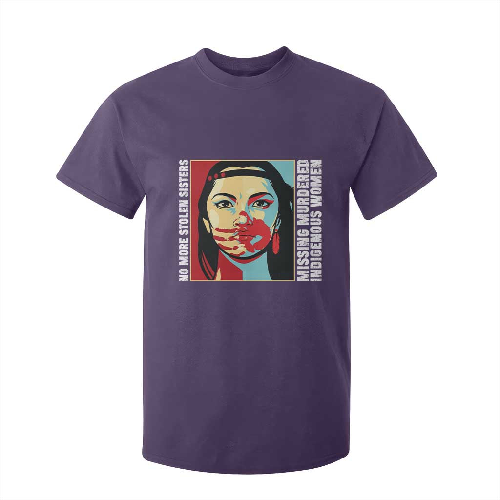 MMIW Awareness Support T Shirt For Kid Voices For Stolen Sisters Native American TS12 Purple Print Your Wear