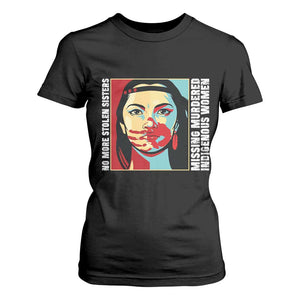 MMIW Awareness Support T Shirt For Women Voices For Stolen Sisters Native American TS12 Black Print Your Wear