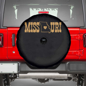 Vintage Missouri State Map Spare Tire Cover Midwest Pride Gift TS12 Black Print Your Wear