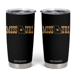 Vintage Missouri State Map Tumbler Cup Midwest Pride Gift TS12 Black Print Your Wear