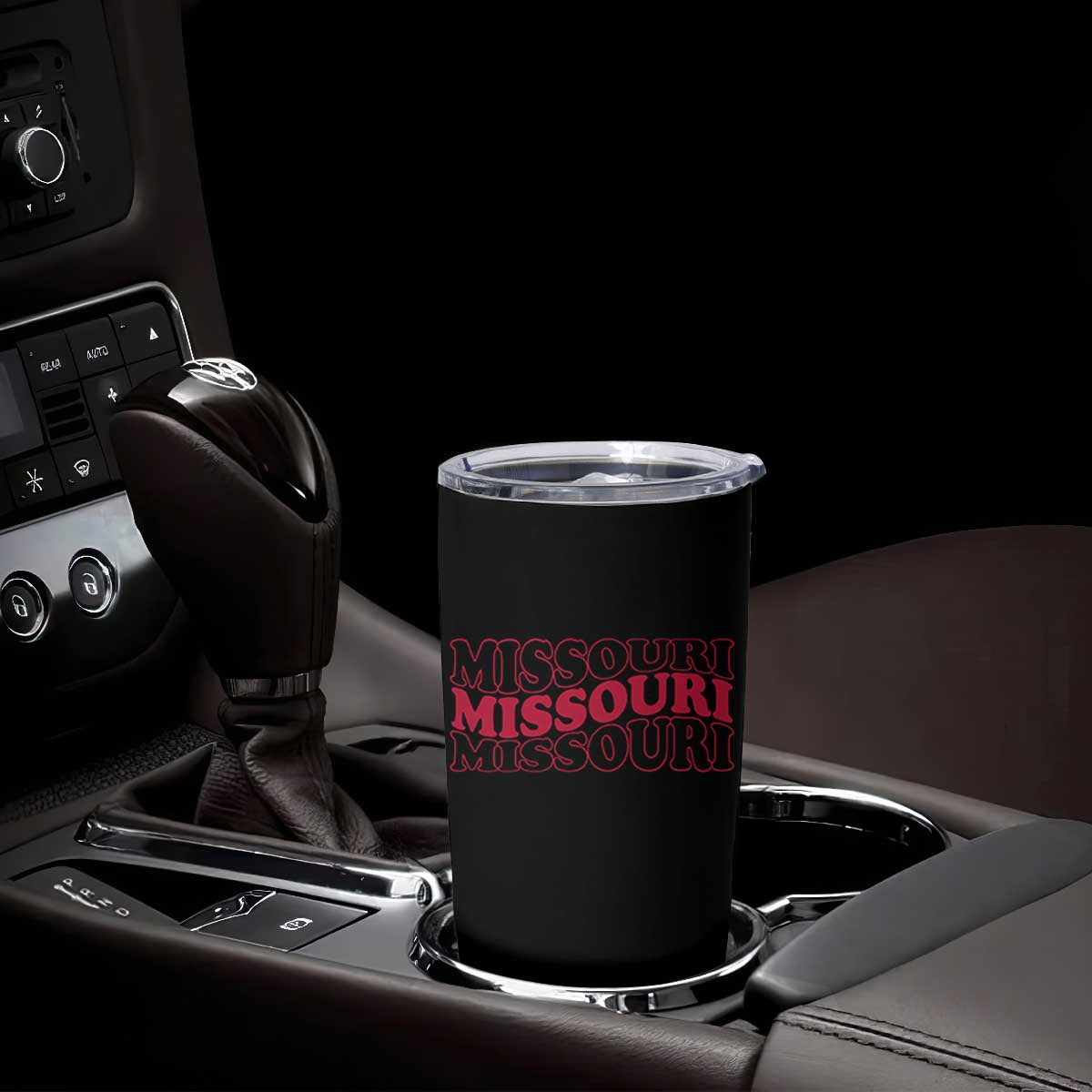 Retro Missouri State Pride Tumbler Cup Groovy Wavy Typography TS12 Print Your Wear