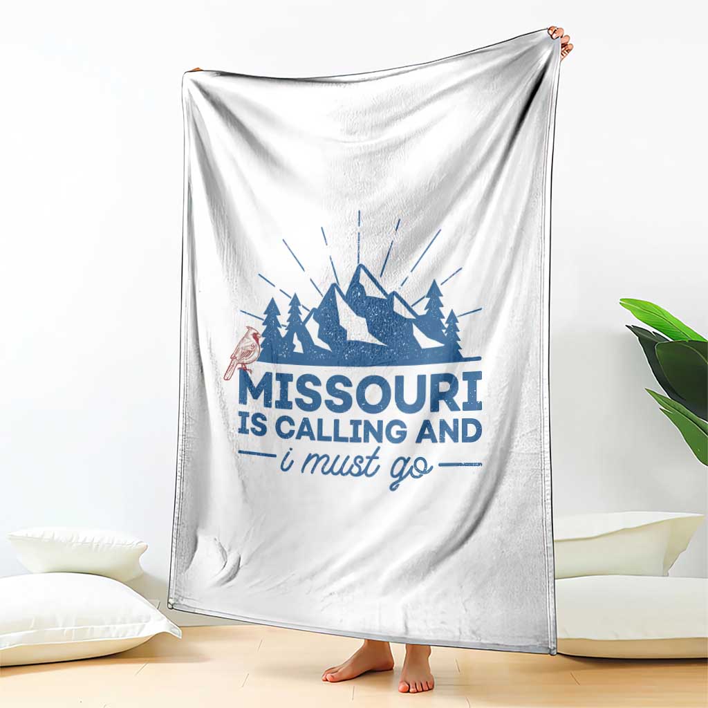 Missouri Traveling Lover Throw Blanket Missouri Is Calling And I Must Go TS12 Print Your Wear