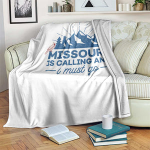 Missouri Traveling Lover Throw Blanket Missouri Is Calling And I Must Go TS12 Print Your Wear