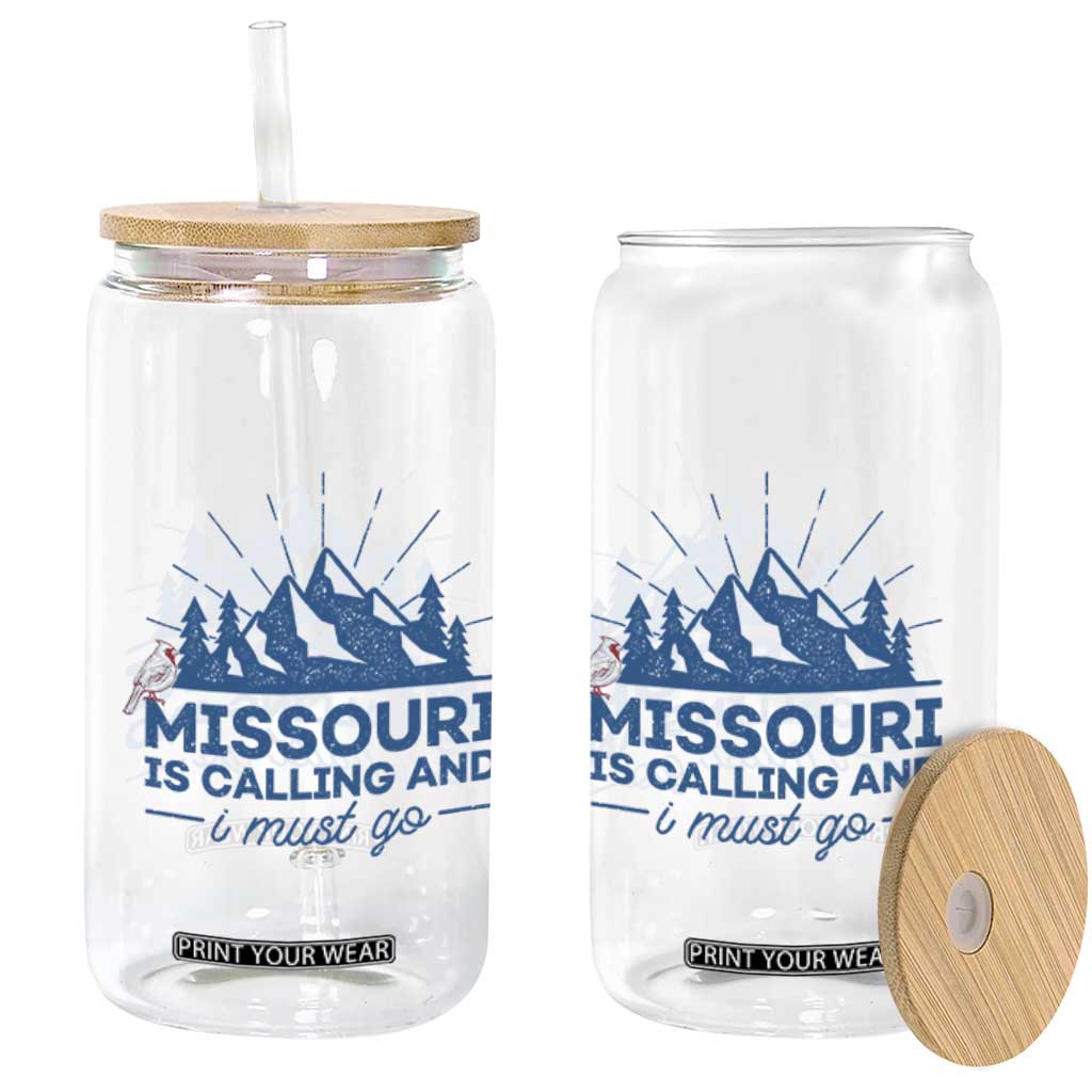 Missouri Traveling Lover Glass Can Missouri Is Calling And I Must Go TS12 Print Your Wear
