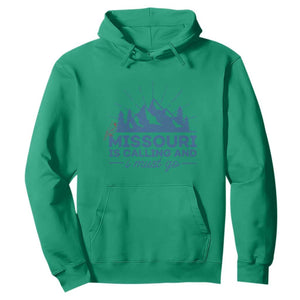 Missouri Traveling Lover Hoodie Missouri Is Calling And I Must Go TS12 Irish Green Print Your Wear