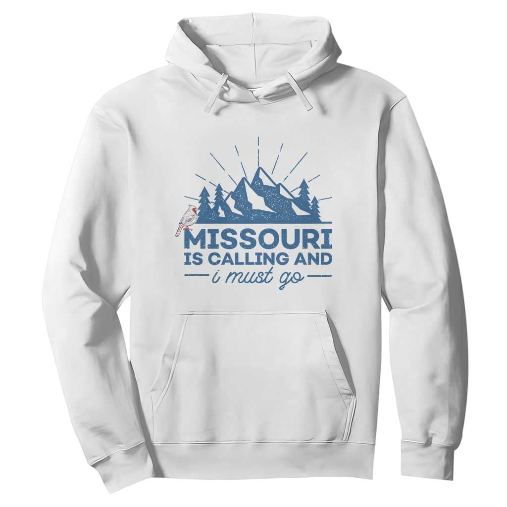 Missouri Traveling Lover Hoodie Missouri Is Calling And I Must Go TS12 White Print Your Wear