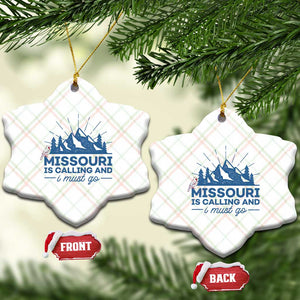 Missouri Traveling Lover Ceramic Ornament Missouri Is Calling And I Must Go TS12 Print Your Wear