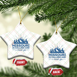 Missouri Traveling Lover Ceramic Ornament Missouri Is Calling And I Must Go TS12 Print Your Wear