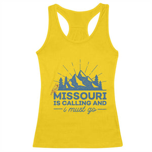 Missouri Traveling Lover Racerback Tank Top Missouri Is Calling And I Must Go TS12 Daisy Print Your Wear