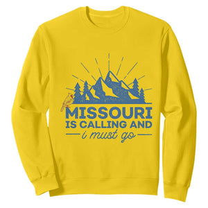 Missouri Traveling Lover Sweatshirt Missouri Is Calling And I Must Go TS12 Daisy Print Your Wear