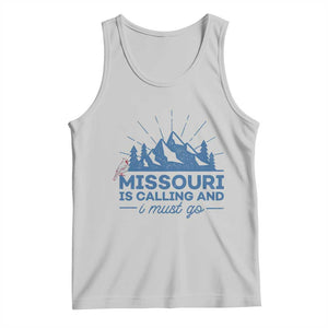 Missouri Traveling Lover Tank Top Missouri Is Calling And I Must Go TS12 Ash Print Your Wear