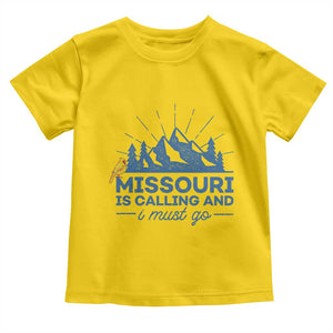 Missouri Traveling Lover Toddler T Shirt Missouri Is Calling And I Must Go TS12 Daisy Print Your Wear