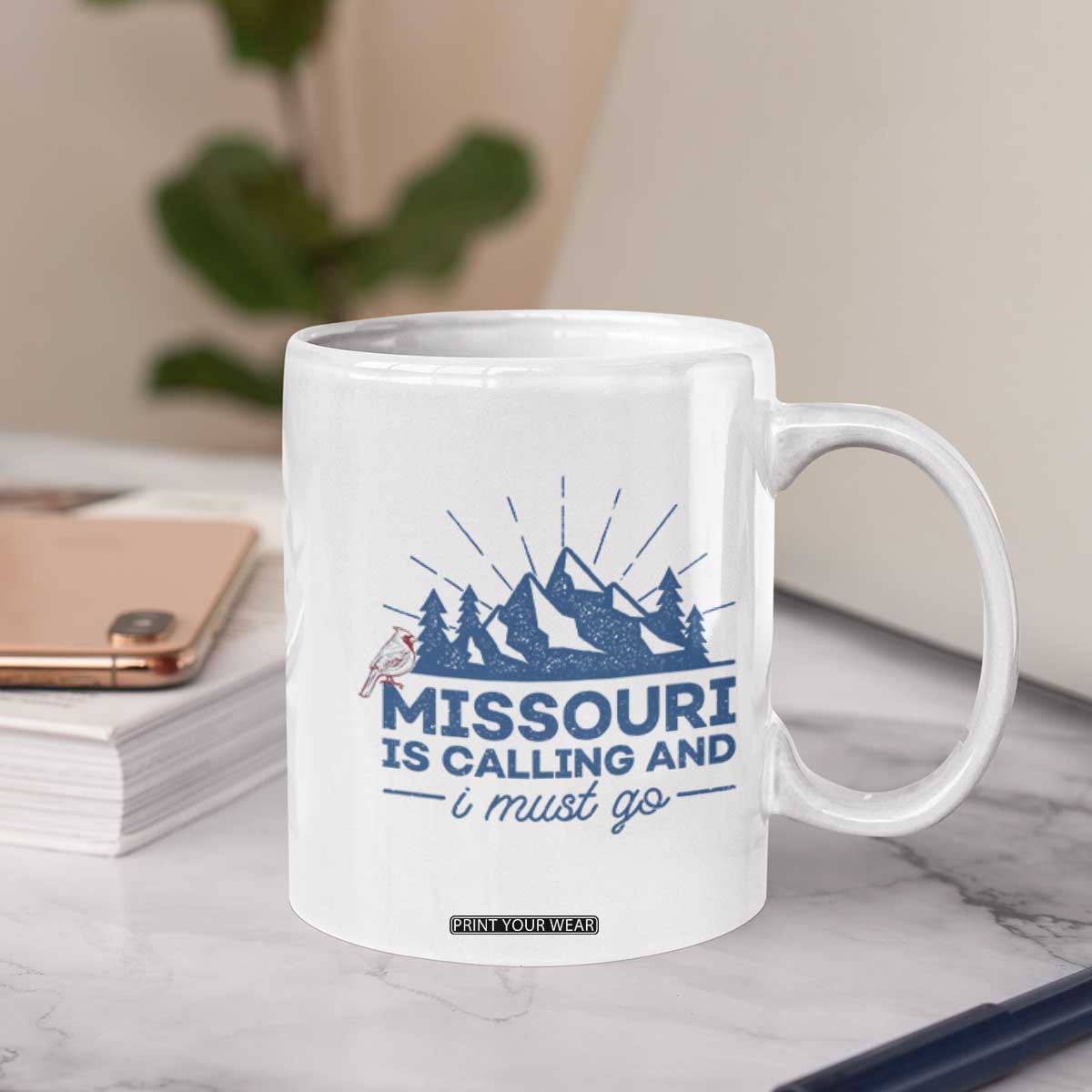 Missouri Traveling Lover Coffee Mug Missouri Is Calling And I Must Go TS12 Print Your Wear