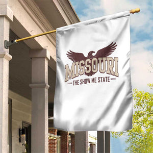 Vintage Missouri Eagle Garden Flag Missouri The Show Me State Retro Distressed TS12 Print Your Wear