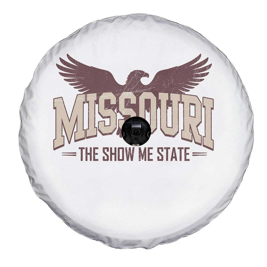 Vintage Missouri Eagle Spare Tire Cover Missouri The Show Me State Retro Distressed TS12 Print Your Wear