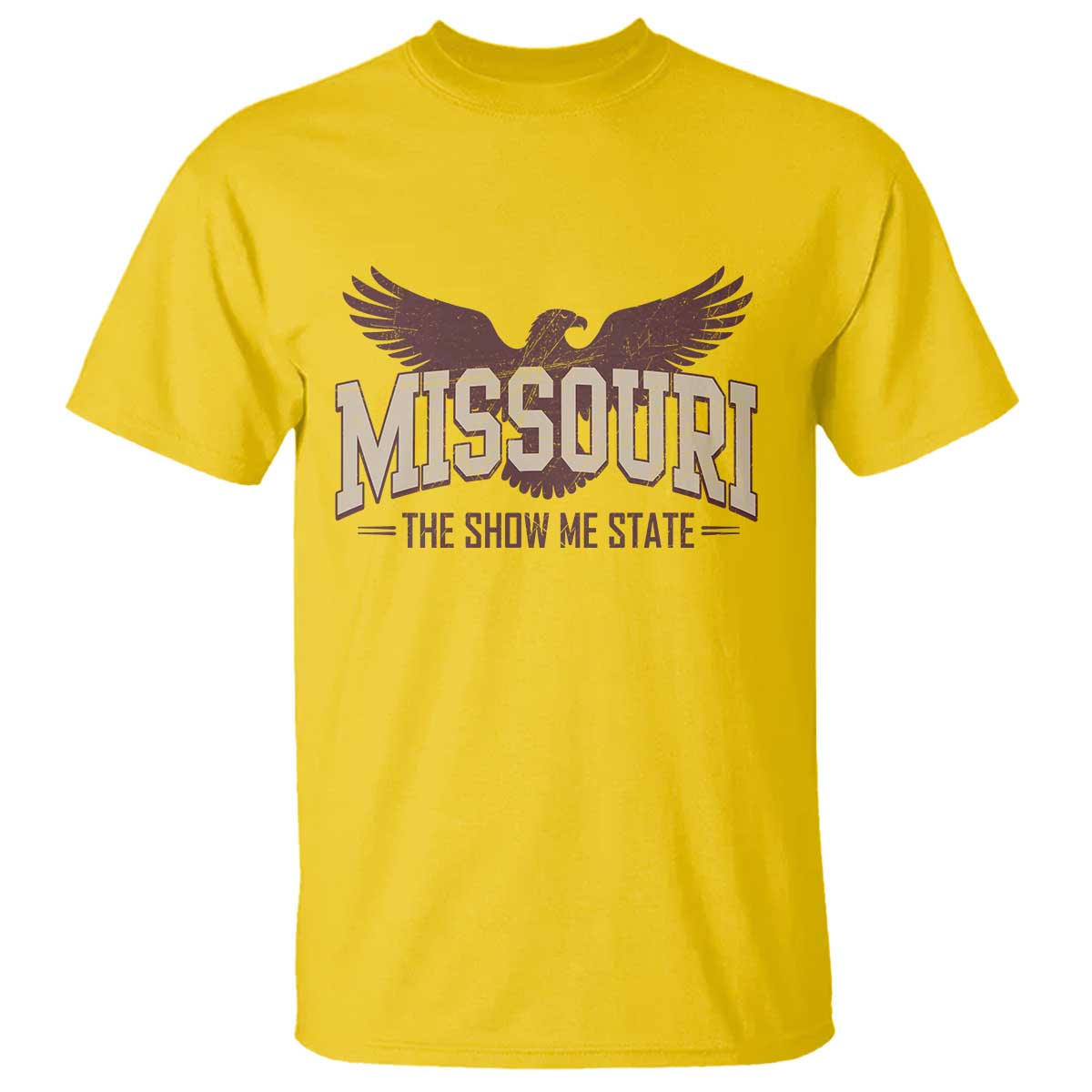 Vintage Missouri Eagle T Shirt Missouri The Show Me State Retro Distressed TS12 Daisy Print Your Wear