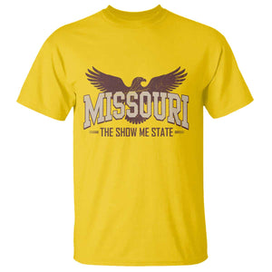 Vintage Missouri Eagle T Shirt Missouri The Show Me State Retro Distressed TS12 Daisy Print Your Wear