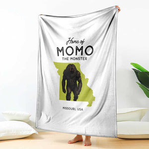 Louisiana Missouri Cryptid Lover Throw Blanket Home Of Momo The Monster TS12 Print Your Wear