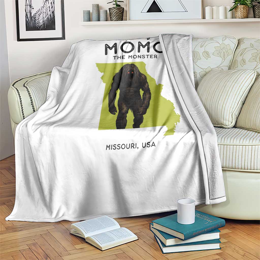 Louisiana Missouri Cryptid Lover Throw Blanket Home Of Momo The Monster TS12 Print Your Wear