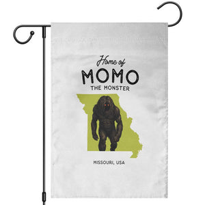 Louisiana Missouri Cryptid Lover Garden Flag Home Of Momo The Monster TS12 White Print Your Wear