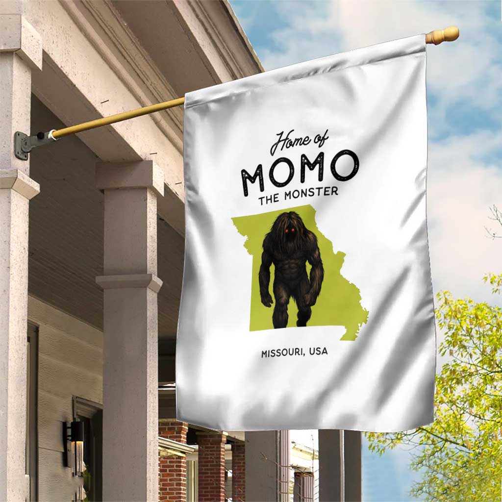 Louisiana Missouri Cryptid Lover Garden Flag Home Of Momo The Monster TS12 Print Your Wear