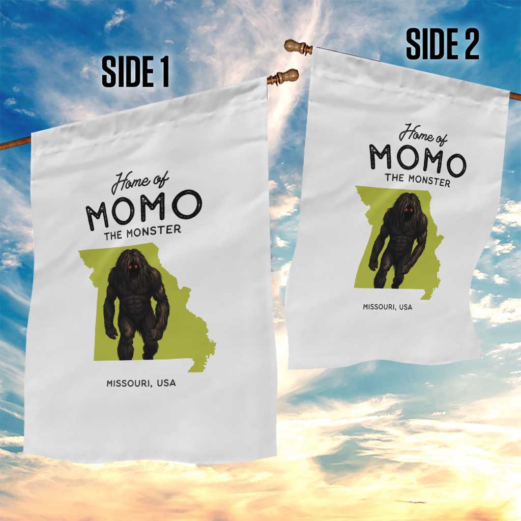 Louisiana Missouri Cryptid Lover Garden Flag Home Of Momo The Monster TS12 Print Your Wear