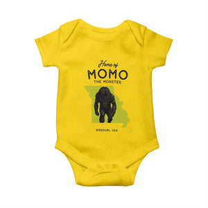 Louisiana Missouri Cryptid Lover Baby Onesie Home Of Momo The Monster TS12 Daisy Print Your Wear