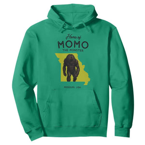 Louisiana Missouri Cryptid Lover Hoodie Home Of Momo The Monster TS12 Irish Green Print Your Wear