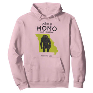 Louisiana Missouri Cryptid Lover Hoodie Home Of Momo The Monster TS12 Light Pink Print Your Wear