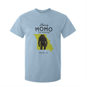 Louisiana Missouri Cryptid Lover T Shirt For Kid Home Of Momo The Monster TS12 Light Blue Print Your Wear