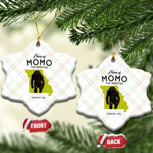 Louisiana Missouri Cryptid Lover Ceramic Ornament Home Of Momo The Monster TS12 Print Your Wear