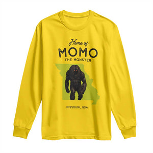 Louisiana Missouri Cryptid Lover Long Sleeve Shirt Home Of Momo The Monster TS12 Daisy Print Your Wear