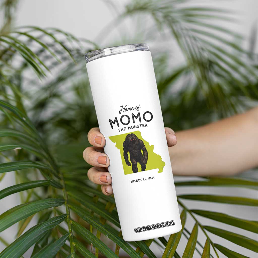 Louisiana Missouri Cryptid Lover Skinny Tumbler Home Of Momo The Monster TS12 Print Your Wear