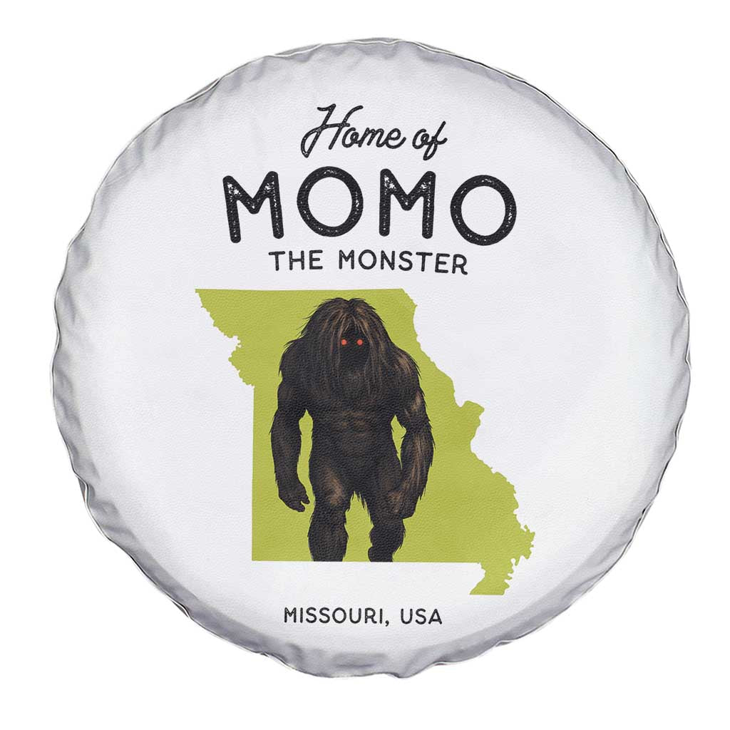 Louisiana Missouri Cryptid Lover Spare Tire Cover Home Of Momo The Monster TS12 Print Your Wear