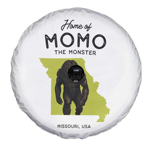 Louisiana Missouri Cryptid Lover Spare Tire Cover Home Of Momo The Monster TS12 Print Your Wear