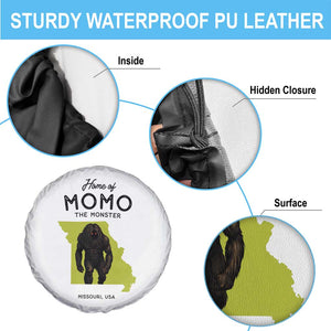 Louisiana Missouri Cryptid Lover Spare Tire Cover Home Of Momo The Monster TS12 Print Your Wear