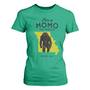 Louisiana Missouri Cryptid Lover T Shirt For Women Home Of Momo The Monster TS12 Irish Green Print Your Wear