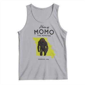 Louisiana Missouri Cryptid Lover Tank Top Home Of Momo The Monster TS12 Athletic Heather Print Your Wear