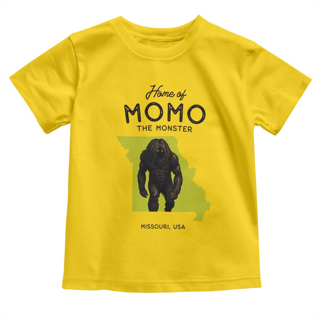 Louisiana Missouri Cryptid Lover Toddler T Shirt Home Of Momo The Monster TS12 Daisy Print Your Wear
