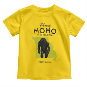 Louisiana Missouri Cryptid Lover Toddler T Shirt Home Of Momo The Monster TS12 Daisy Print Your Wear
