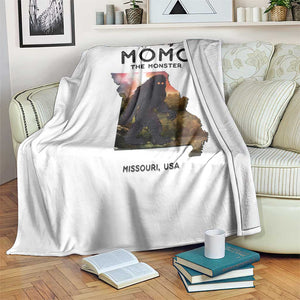 Momo The Monster Folklore Throw Blanket Louisiana Missouri Cryptid Lover Gift TS12 Print Your Wear