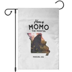 Momo The Monster Folklore Garden Flag Louisiana Missouri Cryptid Lover Gift TS12 White Print Your Wear