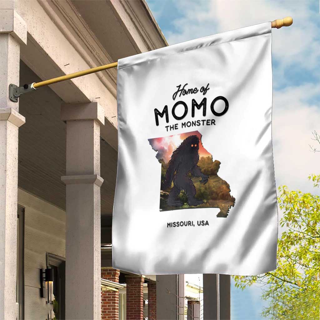 Momo The Monster Folklore Garden Flag Louisiana Missouri Cryptid Lover Gift TS12 Print Your Wear