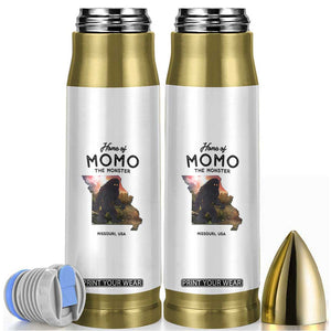Momo The Monster Folklore Bullet Tumbler Louisiana Missouri Cryptid Lover Gift TS12 White Print Your Wear