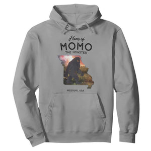 Momo The Monster Folklore Hoodie Louisiana Missouri Cryptid Lover Gift TS12 Sport Gray Print Your Wear