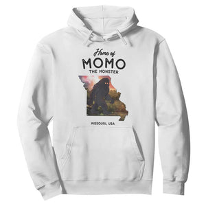 Momo The Monster Folklore Hoodie Louisiana Missouri Cryptid Lover Gift TS12 White Print Your Wear