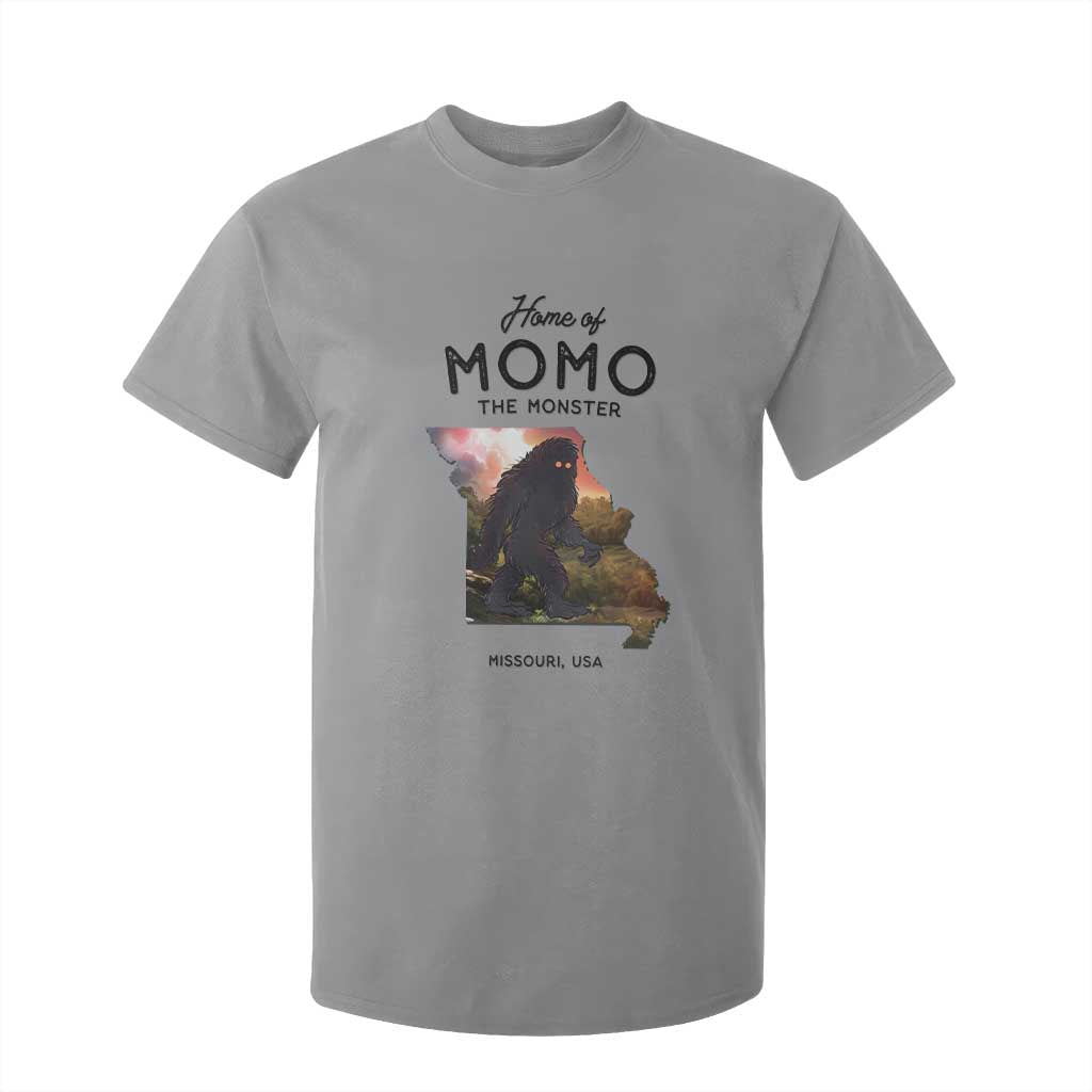 Momo The Monster Folklore T Shirt For Kid Louisiana Missouri Cryptid Lover Gift TS12 Sport Gray Print Your Wear