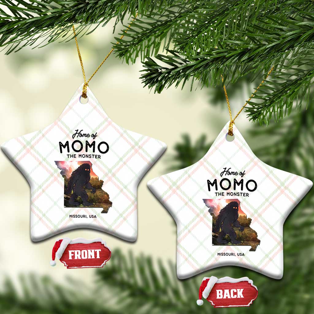 Momo The Monster Folklore Ceramic Ornament Louisiana Missouri Cryptid Lover Gift TS12 Print Your Wear