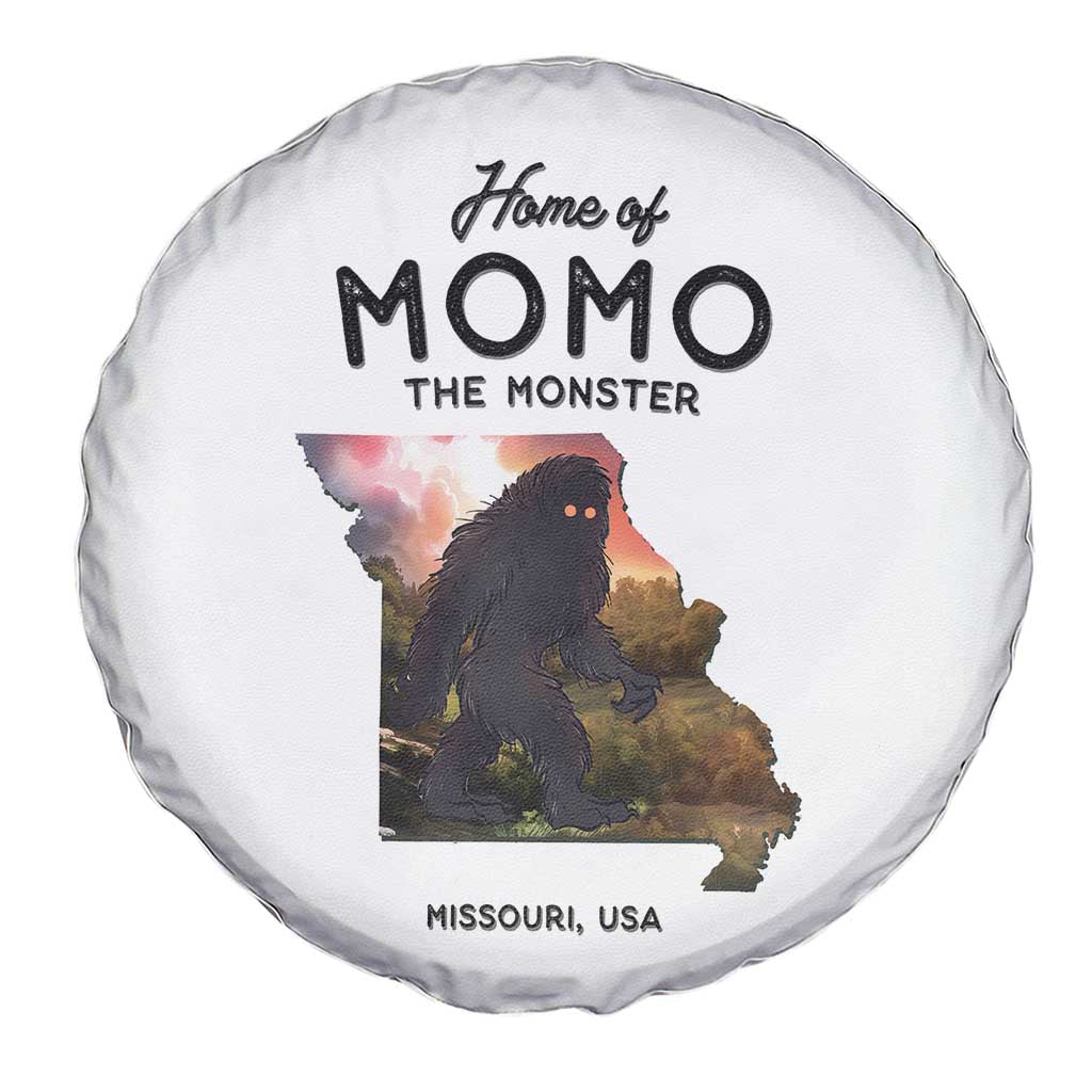 Momo The Monster Folklore Spare Tire Cover Louisiana Missouri Cryptid Lover Gift TS12 Print Your Wear